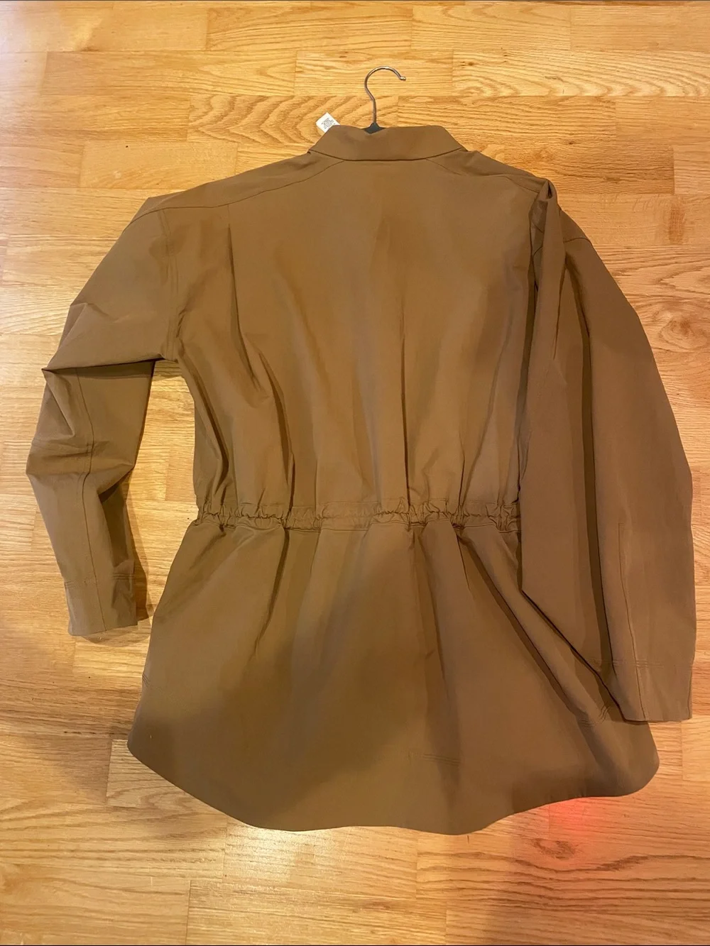 lululemon athletica Brown Drawstring-Waist Utility Jacket